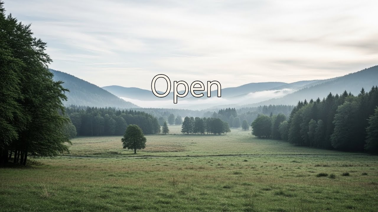🌿Open – 1 Hour Open Meditation for Clarity and Inner Space