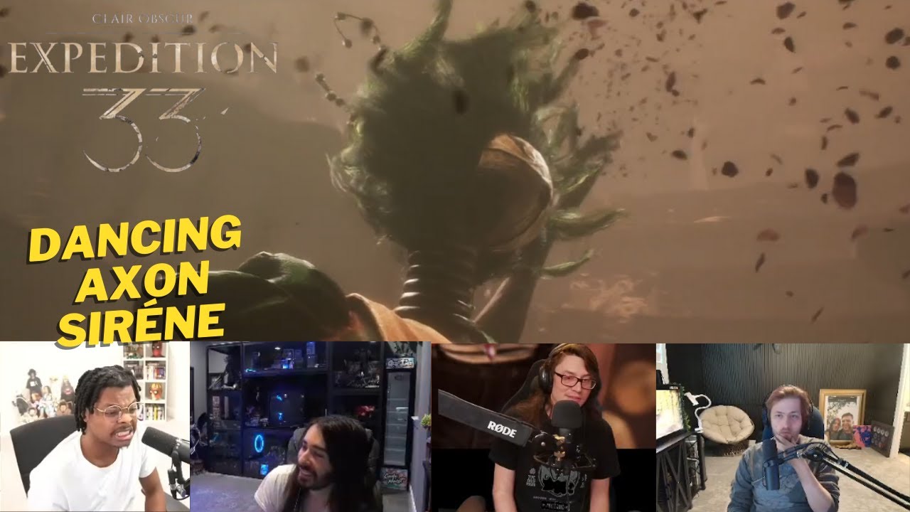 Streamers React To The Second Axon Sir&eacute;ne! DANCING BOSS Clair Obscur: Expedition 33