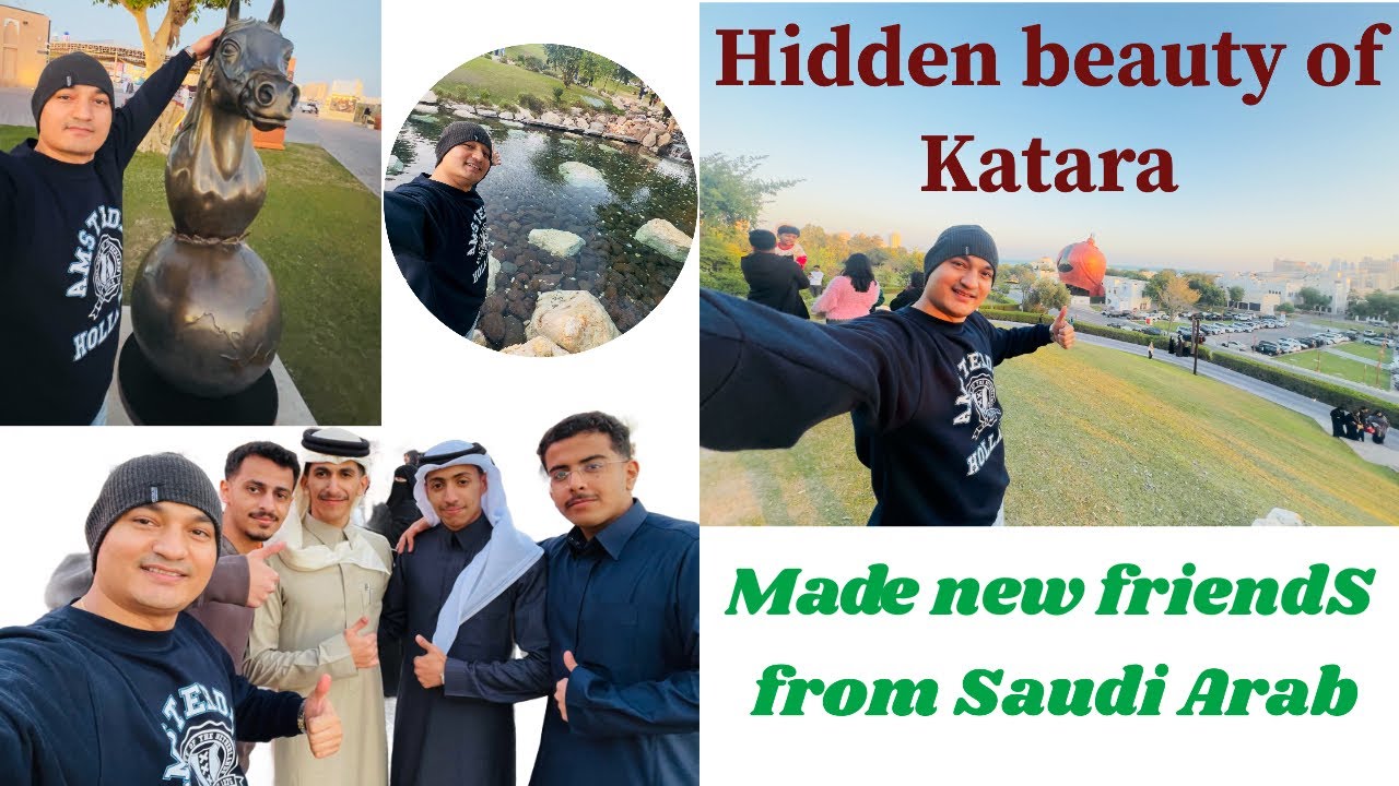 Day 16 of 365 Days | Peace, Beach & Beauty, explored hidden beauty of Katara Qatar | Friday Vibes.!