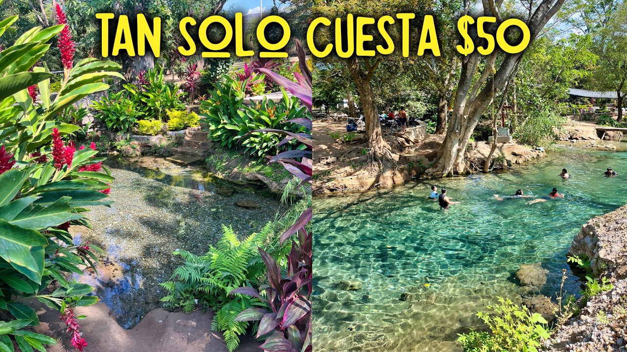 Paraíso de manantiales MUY ECONÓMICO en Guerrero! 💦