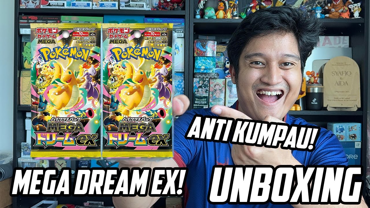 POKEMON MEGA DREAM EX BOOSTER BOX UNBOXING! SET ANTI KUMPAU DAH TIBA!