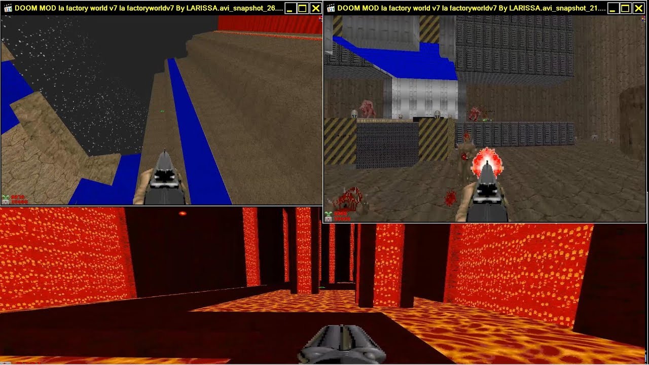 DOOM MOD la factory world v7 la factoryworldv7 By LARISSA