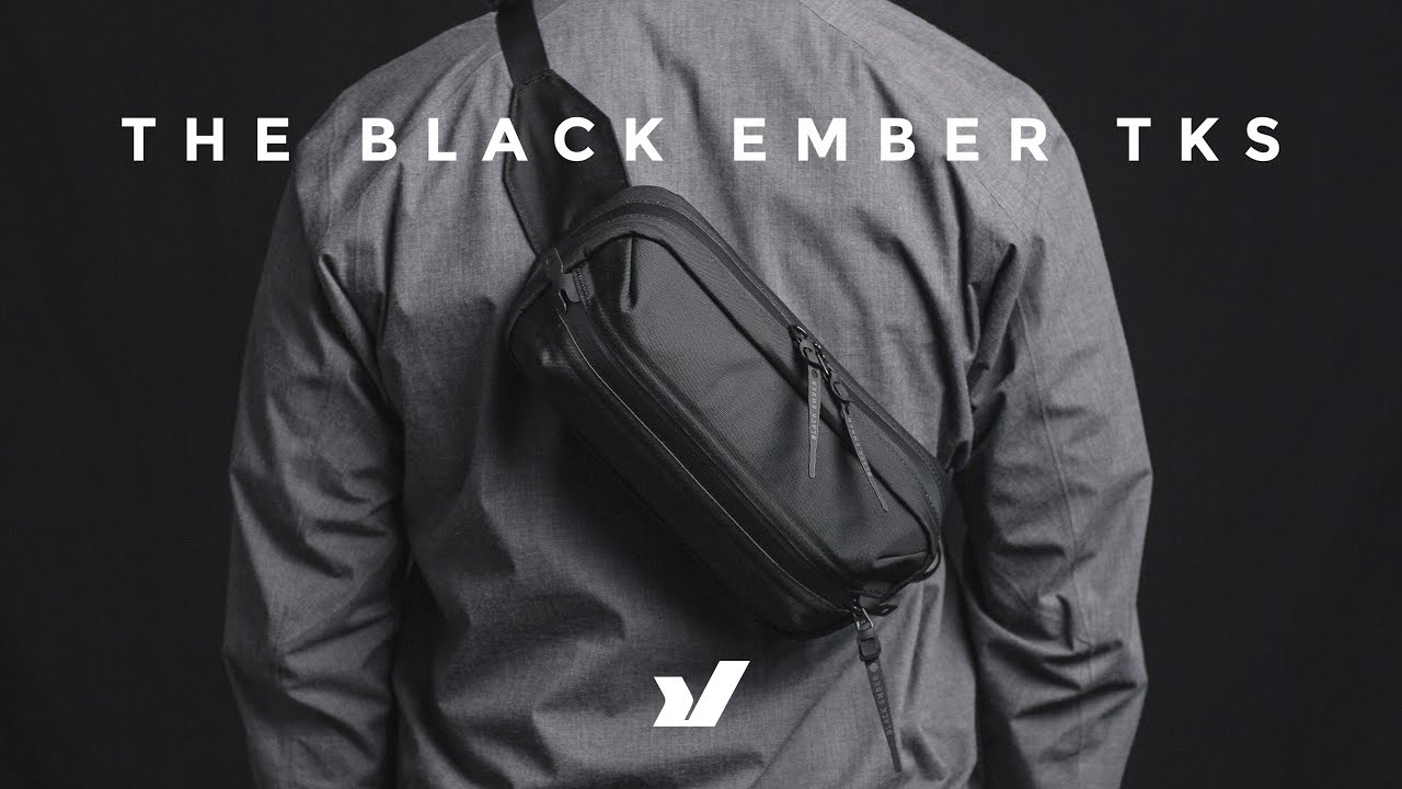 Сумка-слинг и техническая сумка-подсумок Black Ember TKS