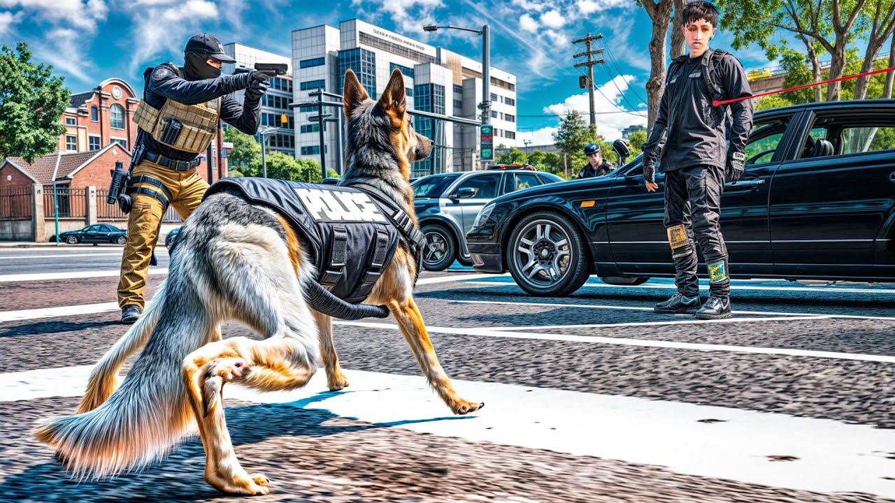 SPINNING Hoods as a K9 DOG in GTA 5 RP!