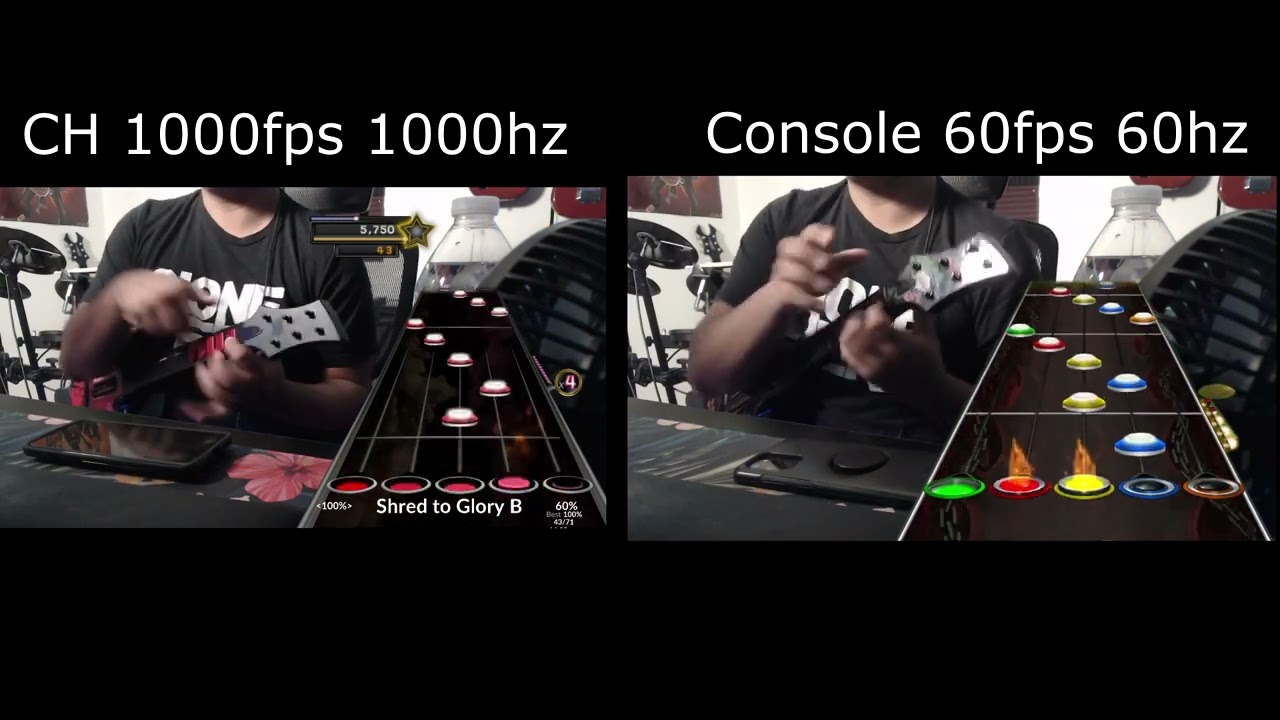 "i've seen you hit this on clone hero why is it hard for you"