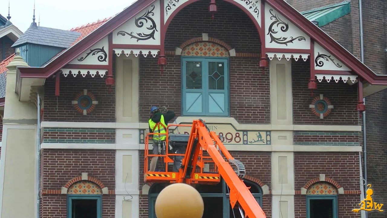 Bouw Baron 1898 Timelapse @Efteling