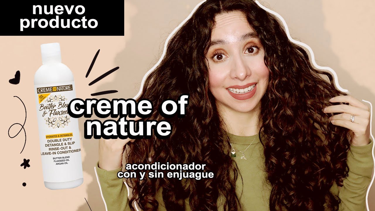 🔥 Probando Creme of Nature 😍 ¿La Mejor Crema para Rizos? 💖