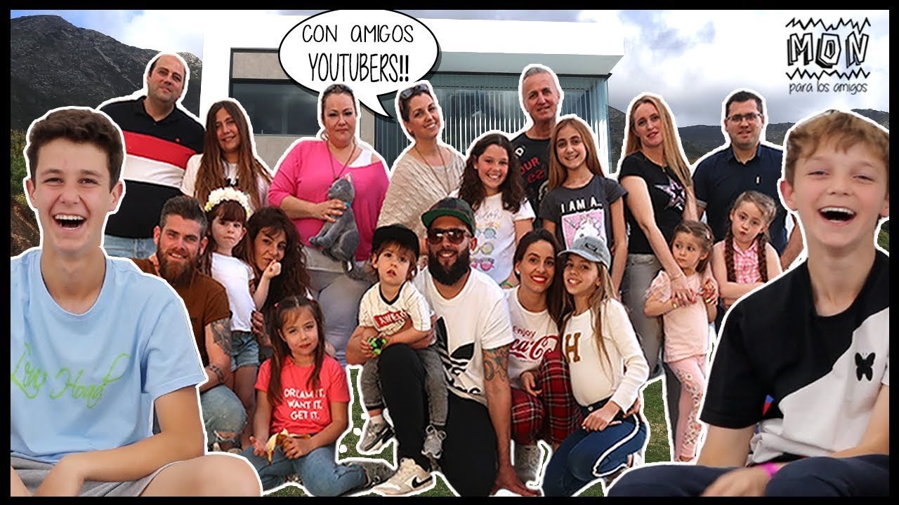 3 CUMPLEAÑOS en un DIA y AMIGOS YOUTUBERS visitan la CASA THE CRAZY HAACK
