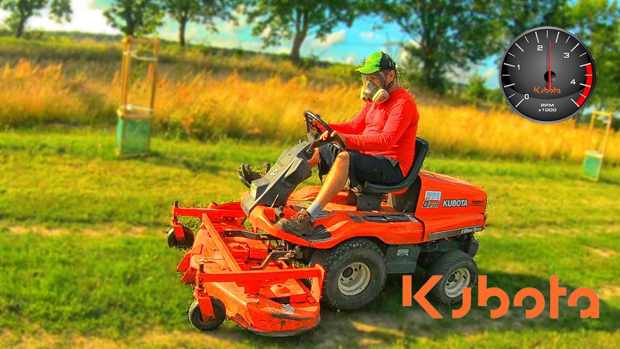 Ремонт сцепления ВОМ газонокосилки Kubota F1900 4WD | день 2