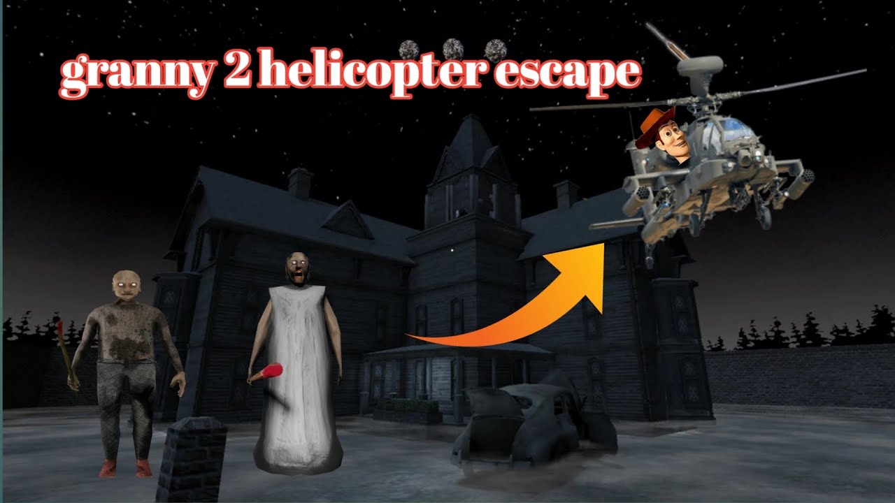 GRANNY CHEPTOR TOW Escape challenge|granny and grandpa 😳😨 setan 