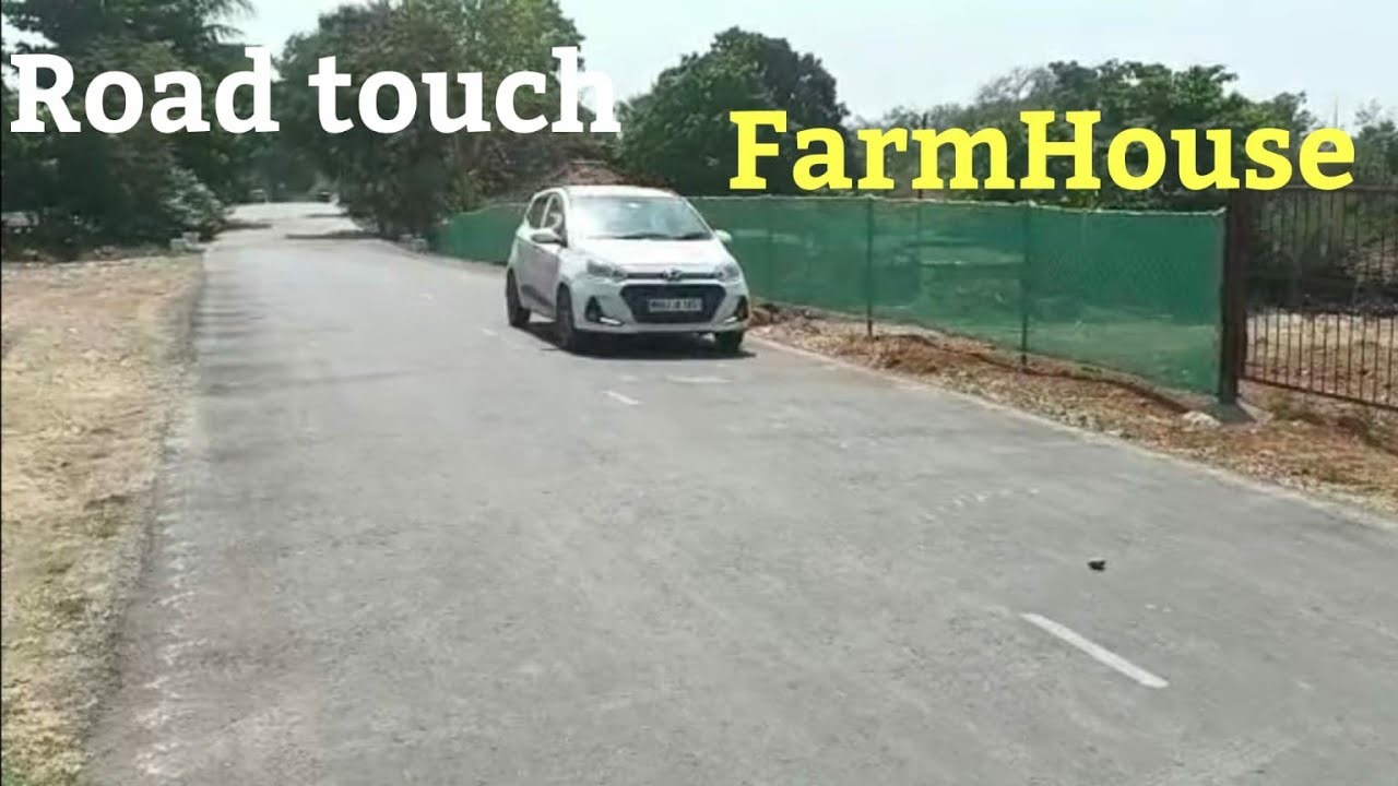 Road Touch  Farmhouse Plot For Sale Manor Palghar near Iskcon Govardhan Eco Village Gaadibungla