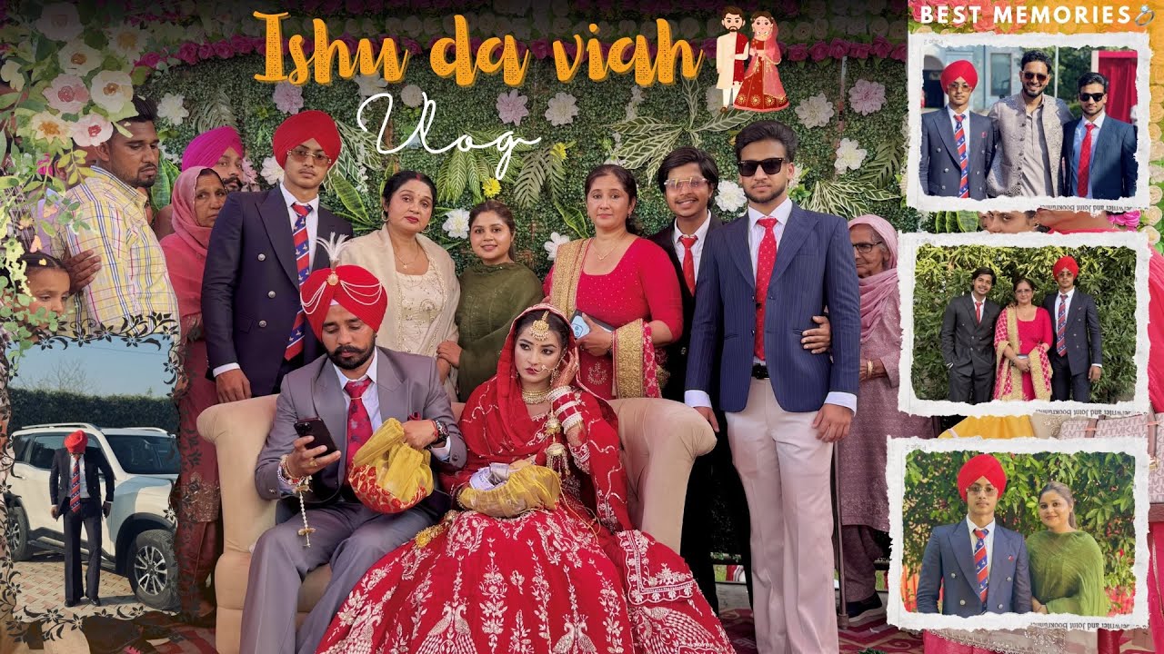 Ishu veere da viah kro check mittro💍💖// Full enjoy😉 // sirraaa moment si🎉