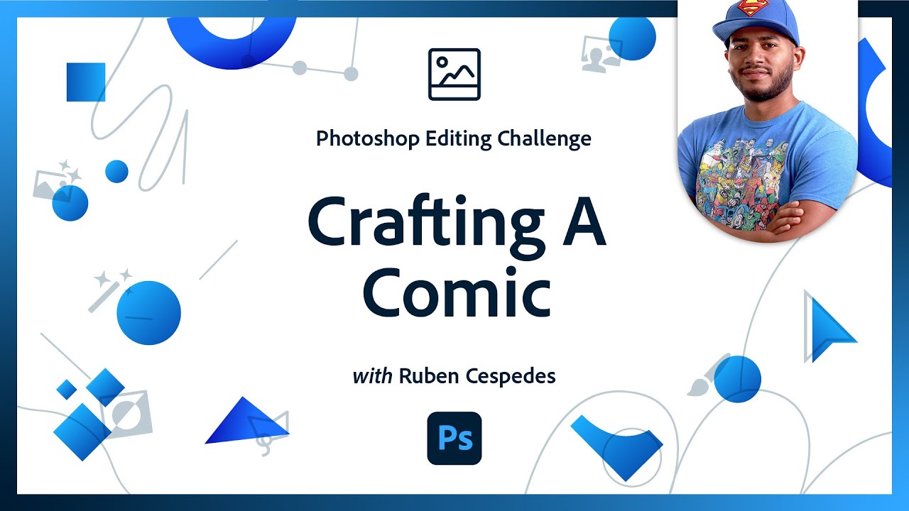 Snap to Sketch: Crafting Comics from Your Photos | Photoshop Illustration Challenge