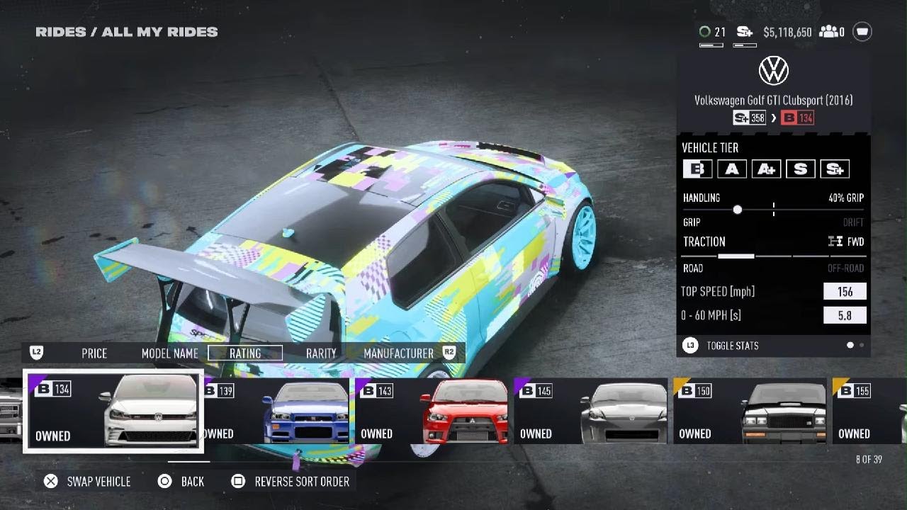 Need for Speed Unbound lakeshore online cars