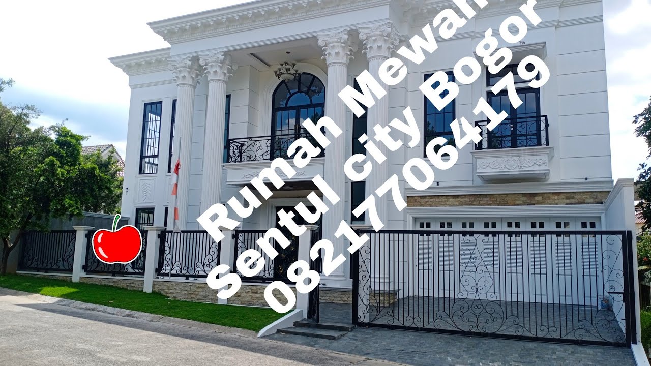 Rumah mewah megah cluster depan Sentul city Bogor