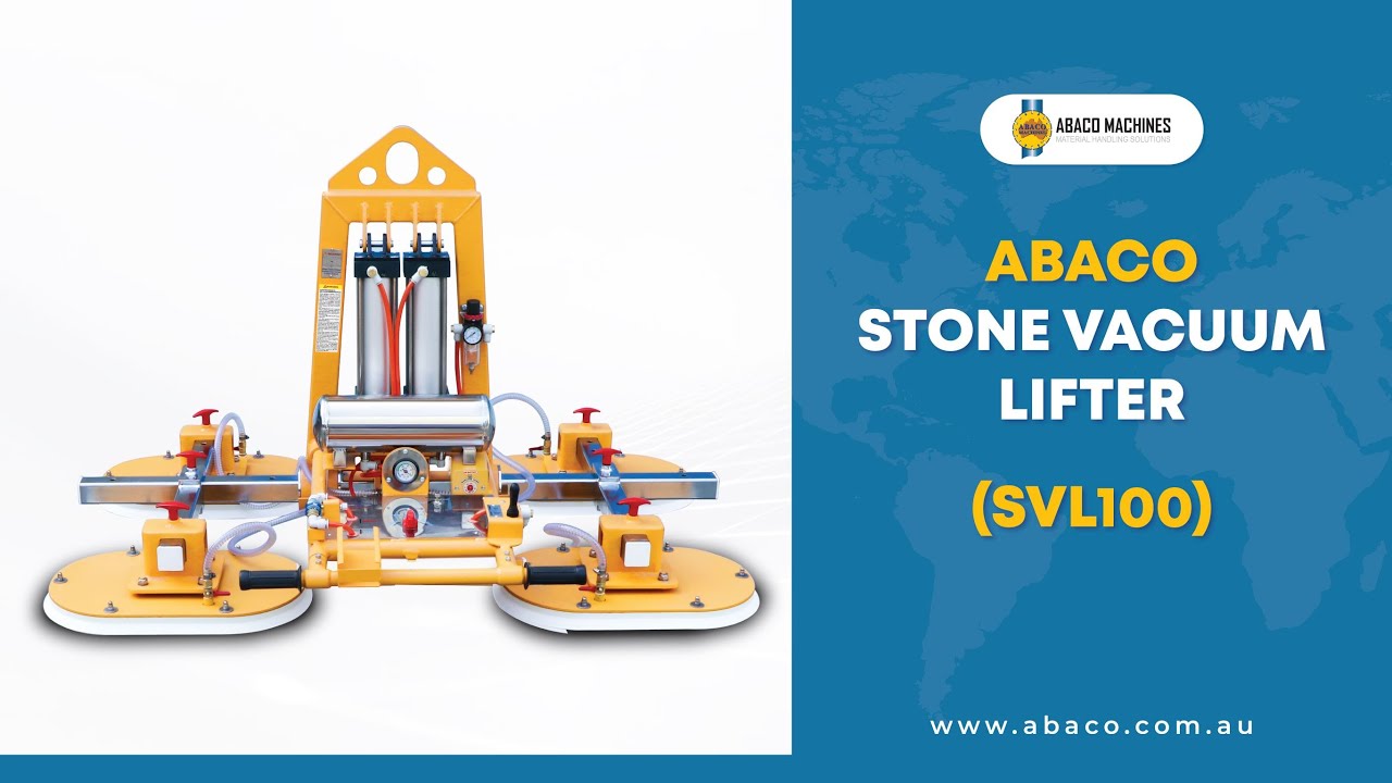 ABACO STONE VACUUM LIFTER | Vacuum Lifting Equipment