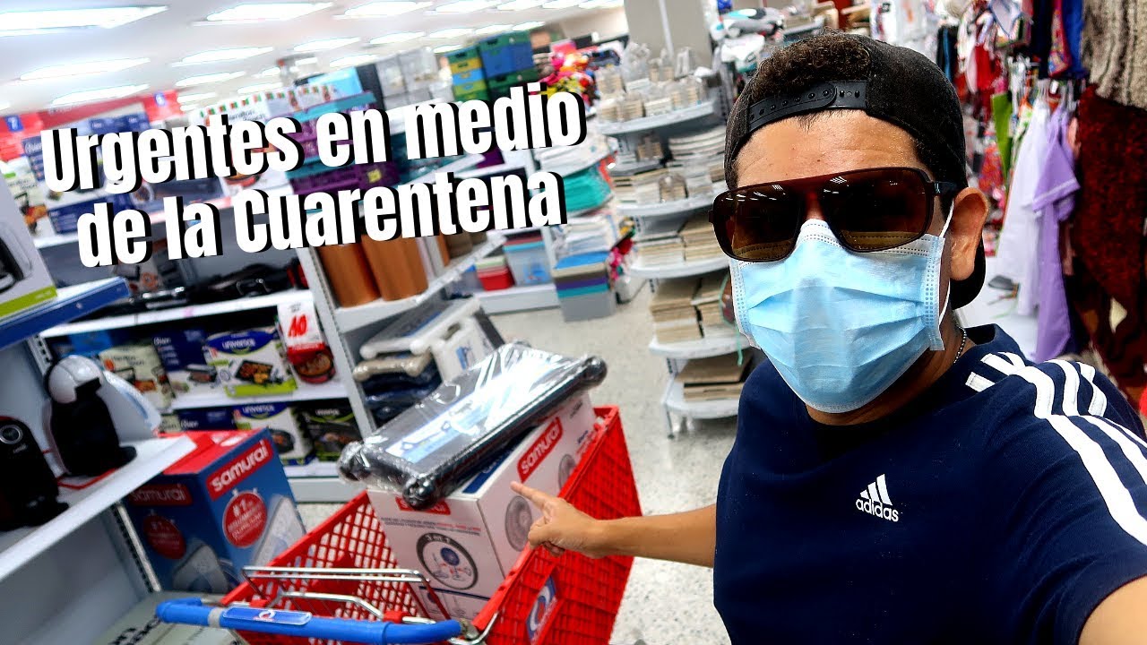 Haciendo COMPRAS URGENTES en CUARENTENA 😎 Supermercados en Colombia