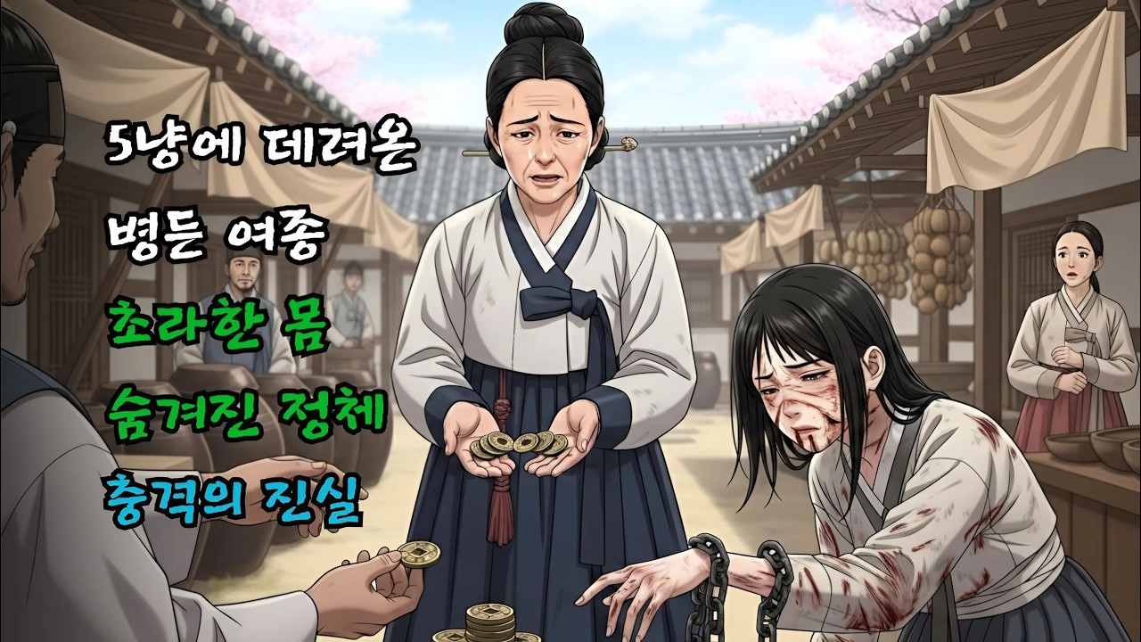 5냥에 데려온 병든 여종… 아무도 몰랐던 충격의 정체