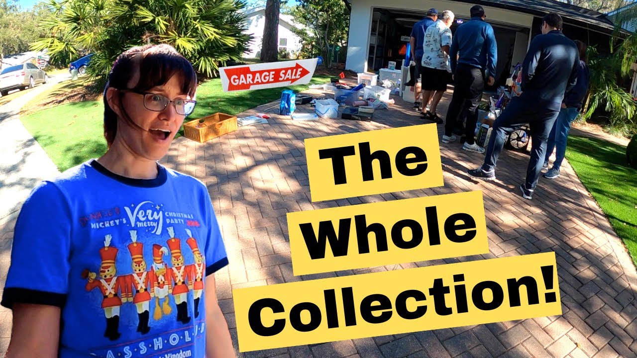 We Bought EVERYTHING They Had At Their Garage Sale!