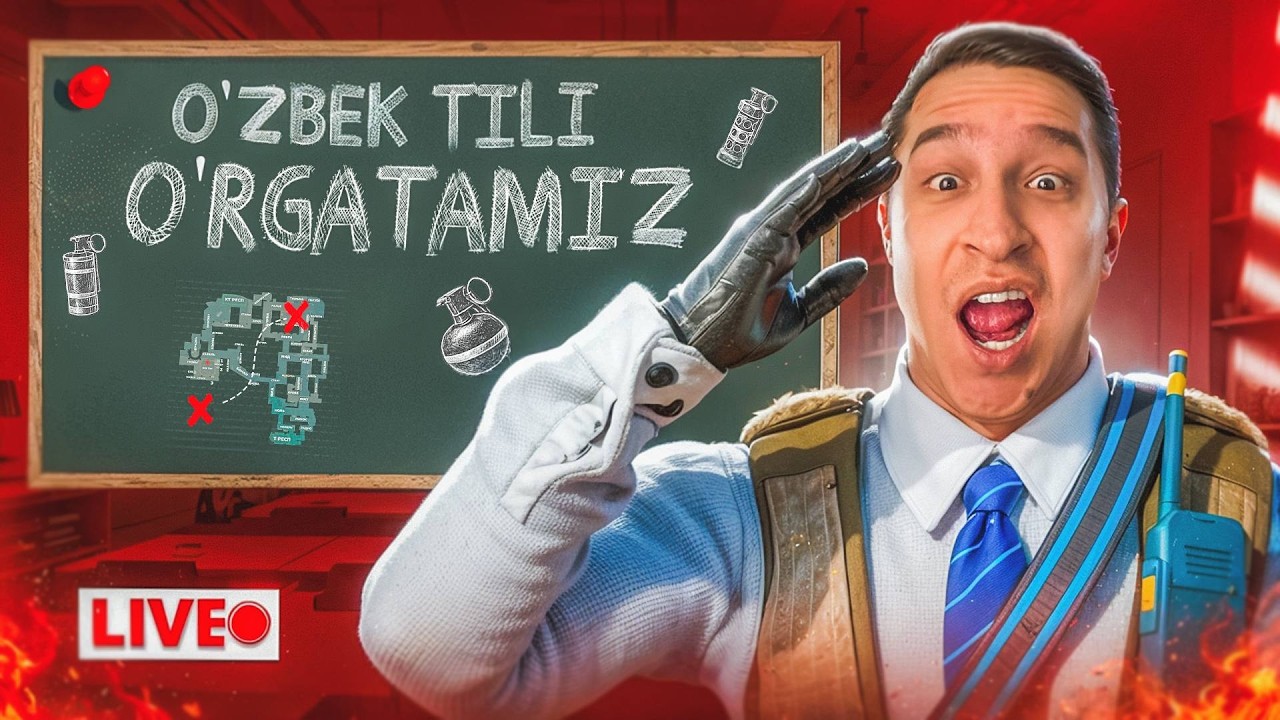 🔴 TEAMMATELAGA O'ZBEK TILINI O'RGATAMAN