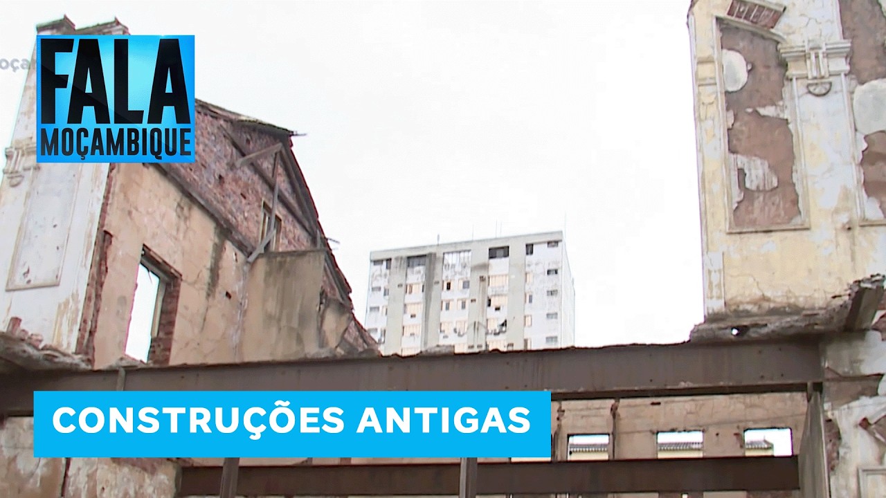 Queda de ruínas compromete a segurança das pessoas na baixa da Cidade de Maputo @PortalFM24