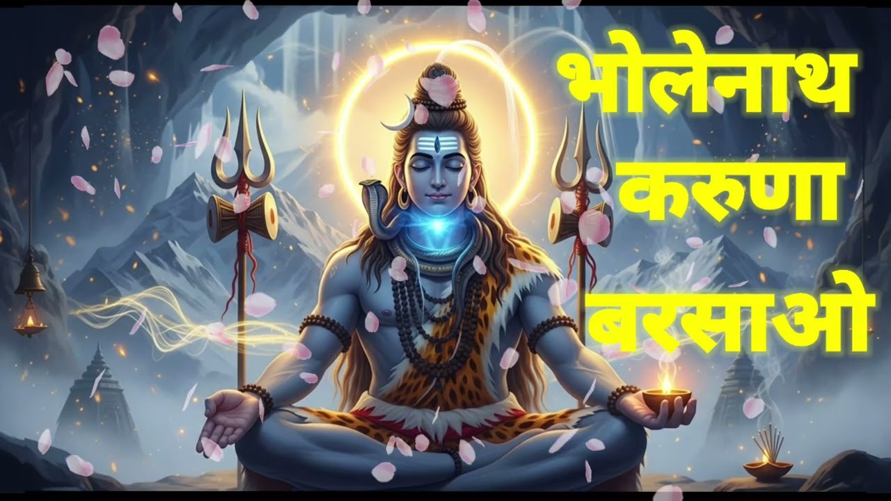 भोलेनाथ करुणा बरसाओ | Bholenath Karuna Barsao | Powerful Lord Shiva Bhajan | Meditation |Peaceful