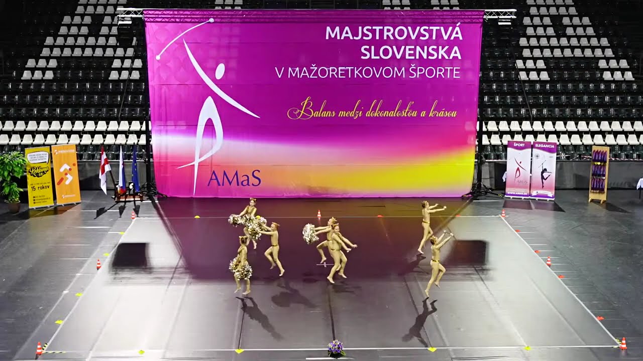 XX. MAJSTROVSTVÁ SLOVENSKA V MAŽORETKOVOM ŠPORTE 2025 | SOBOTA 10. 05. 2025