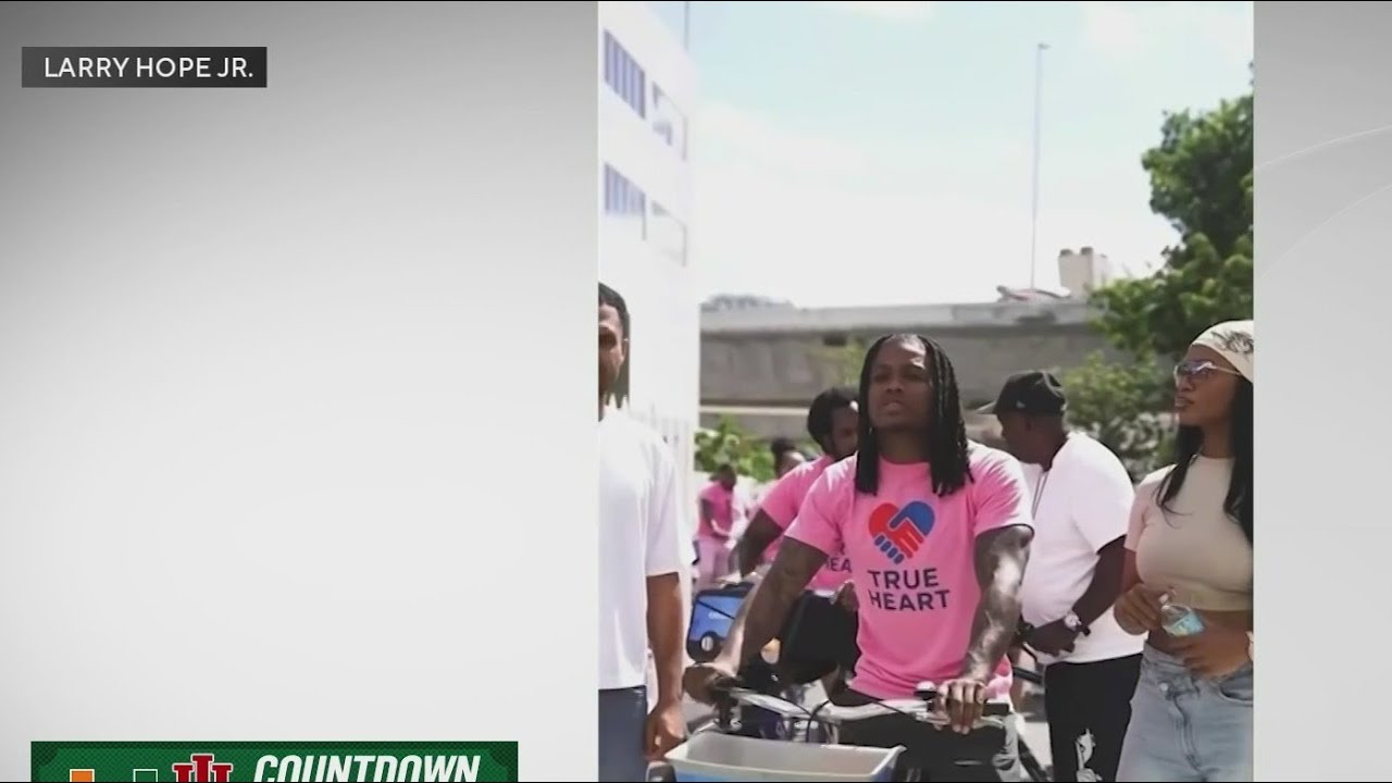 Former Hurricanes, Dolphins player raffling off big prizes to help community ahead of CFP title game