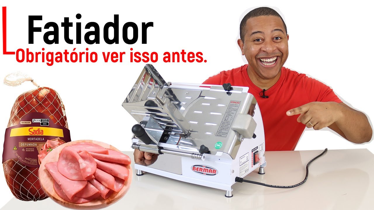 Você precisa ver isso antes de comprar | Fatiador de Frios Presunto, Queijo e Mortadela