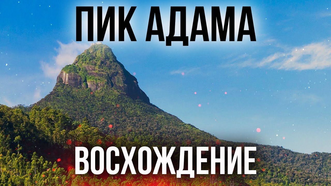 Восхождение на Большой пик Адама. Шри Ланка. Sri Lanka