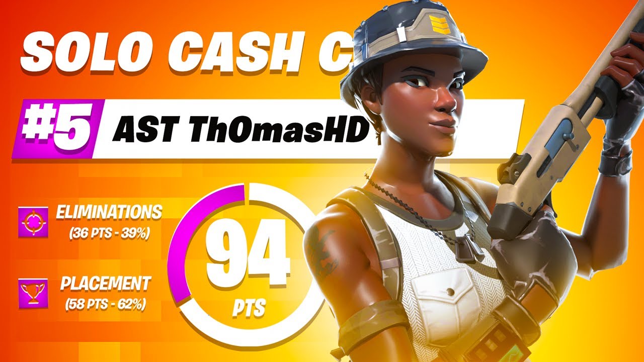 5th in Solo Cash Cup 🏅