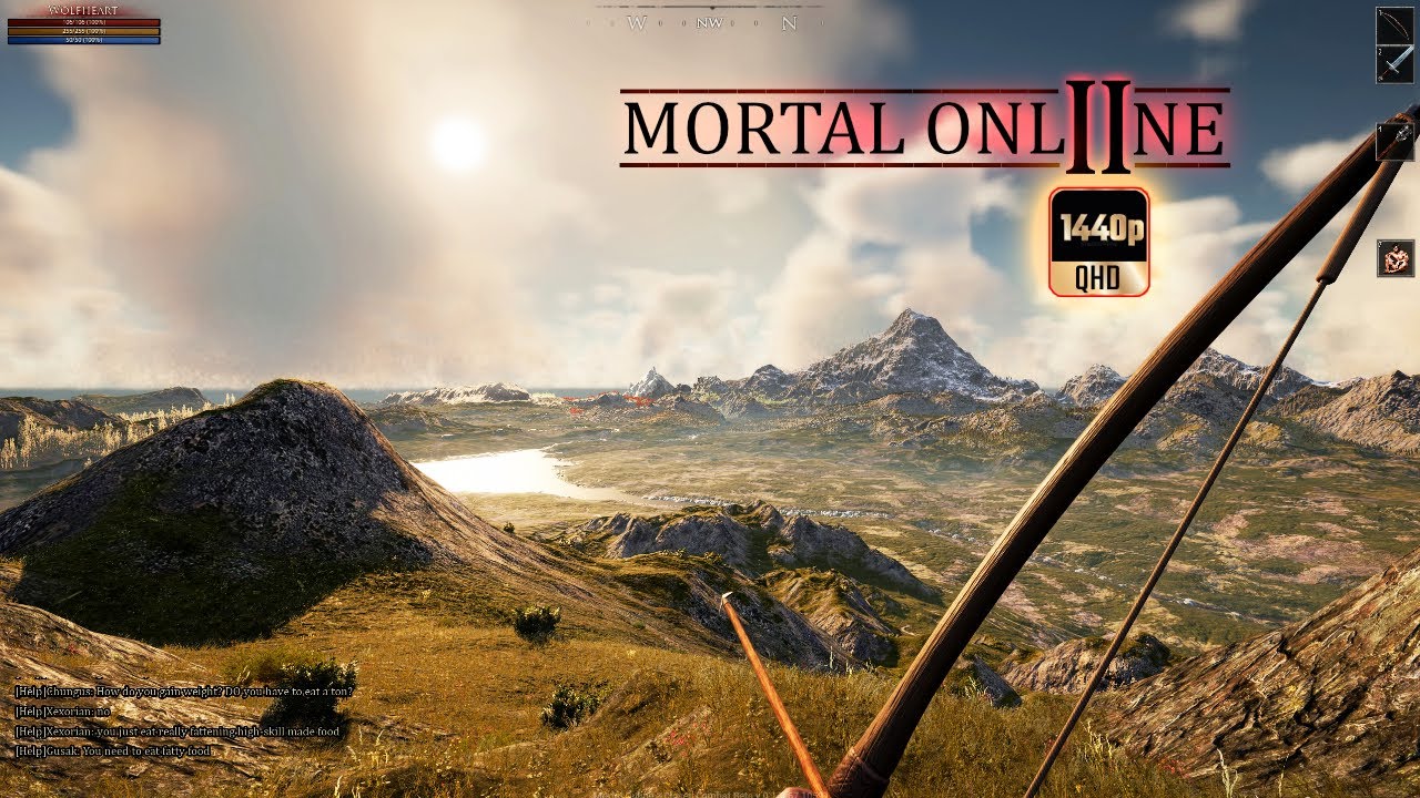 The Undiscovered World of Mortal Online 2 MMORPG [1440P Landscapes Gameplay]