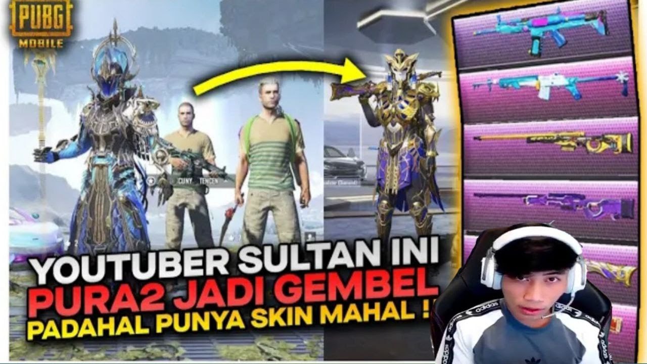 Vokey habis kenakan random sekali rupanya acc hack 😱 vokey jumpa player yg hack acc pubgnya dulu 😱
