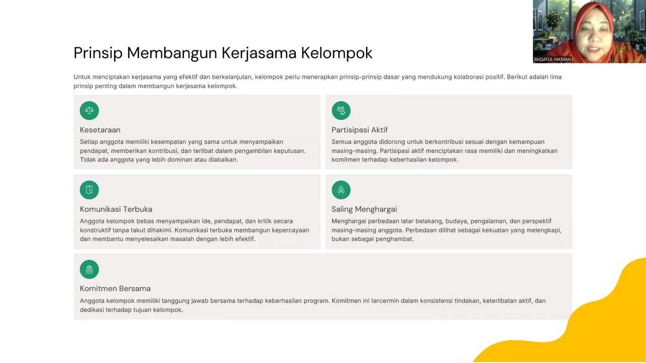 Proses Pengenalan dan Membangun Kerjasama