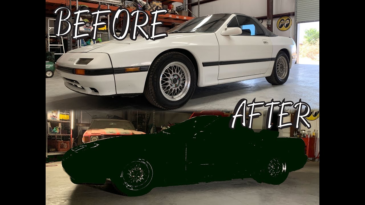 MAZDA RX7 Coilover Install