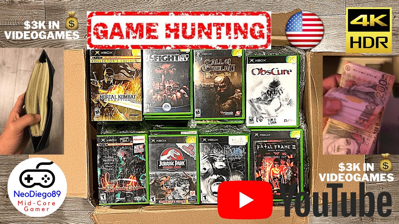 I spent $3K in an OG Xbox Videogame Collection!!!💰😱(English)