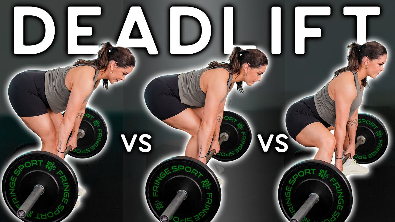 ROMANIAN DEADLIFT vs. DEADLIFT vs. SUMO DEADLIFT | What's the Difference?