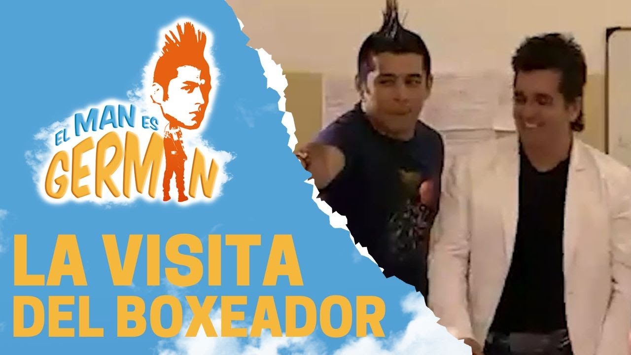Germán lleva al boxeador | El man es Germán