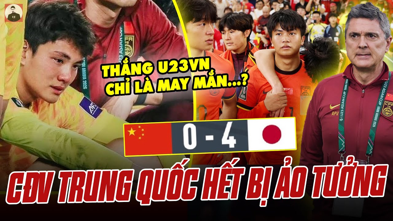 CĐV TRUNG QUỐC TỈNH NGỘ: HÓA RA CHÚNG TA CHỈ ĂN MAY U23 VIỆT NAM