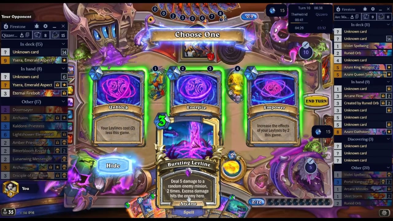 Hearthstone Cataclysm: Arc Mage Ft. Leylines