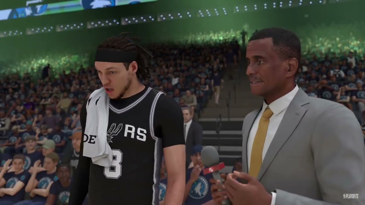 JIBLAVERSE WEST FINALS GAME 3: (1) Spurs vs (2) Timberwolves.