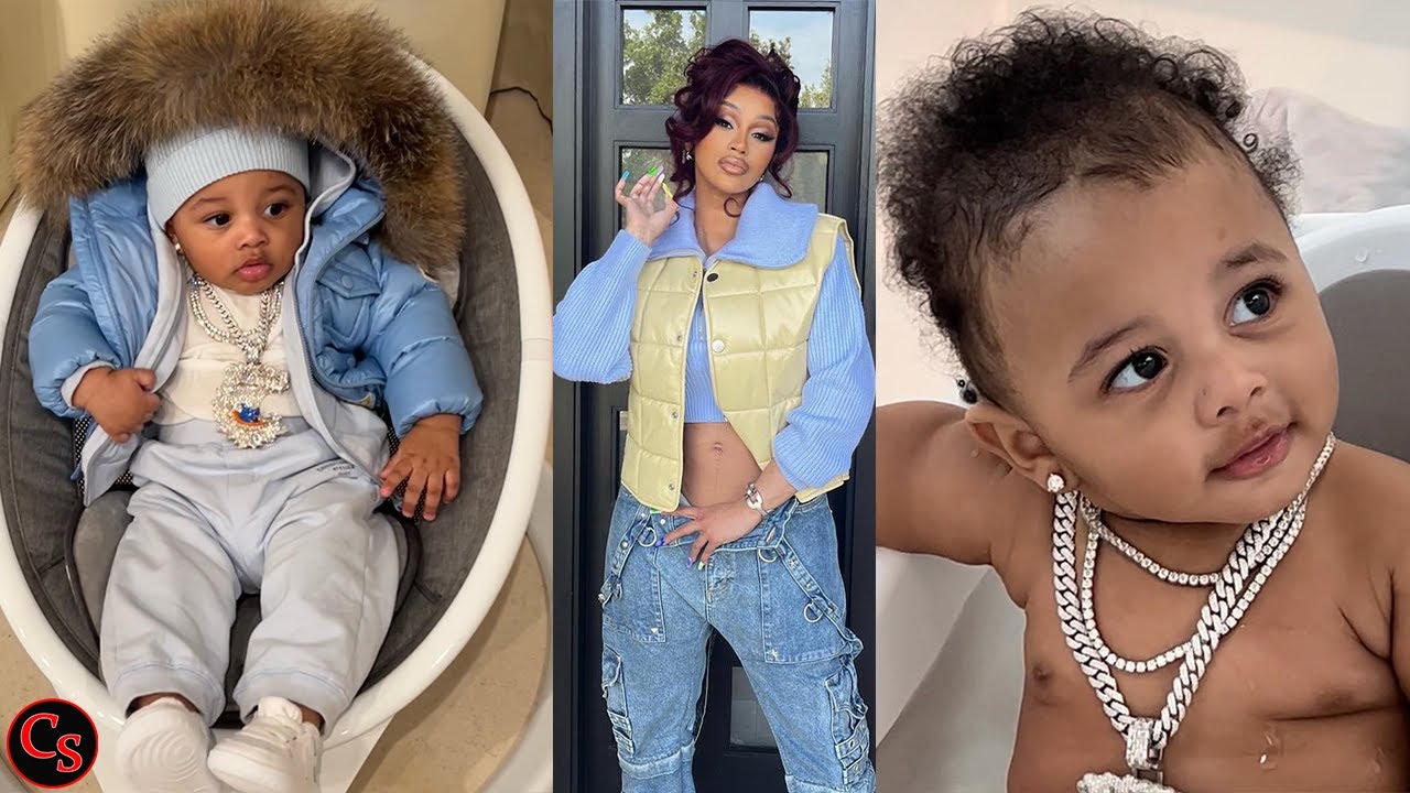 Cardi B Shares Adorable First Photos of Her Son 'Wave Set Cephus' - 2022