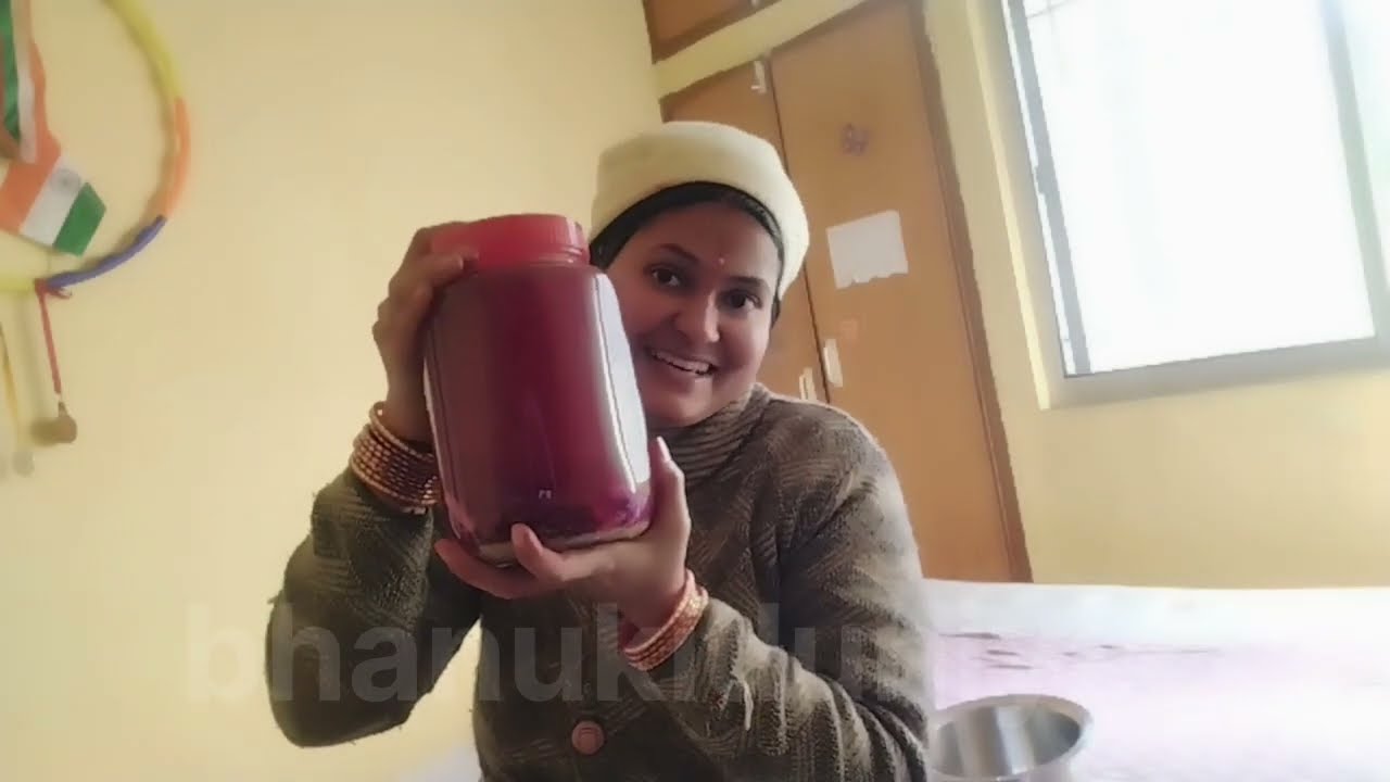 Beetroot Carrot Kanji Recipe | Healthy Winter Drink | @bhanukiduniya indian housewife vlog |