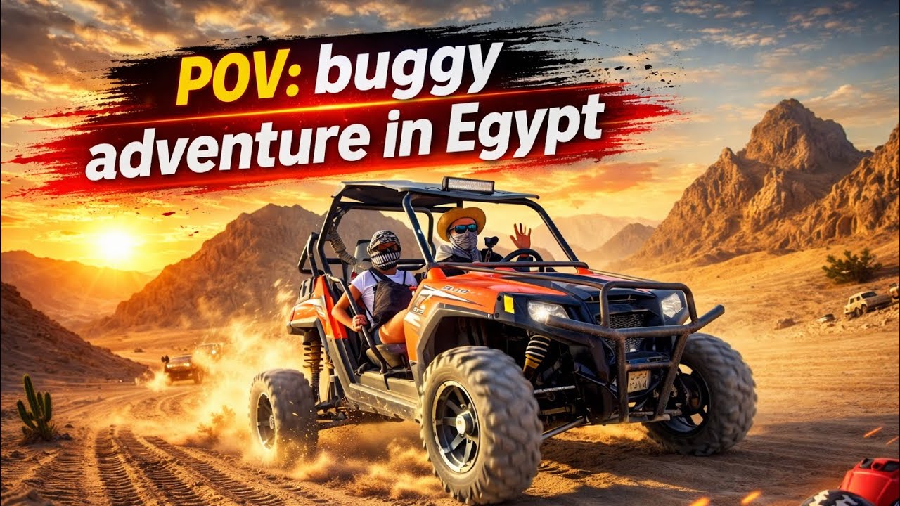 POV: Epic Buggy Adventure in Egypt’s Desert 🌅 | 4K HDR
