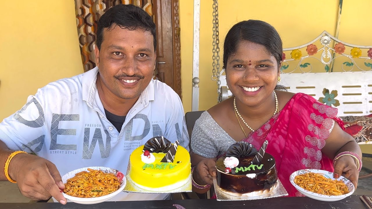 కూల్ కేక్ తిండిపోటి  || Thindi Poti #Cake#Eating Challenge#34|| MKTV పలకరింపు