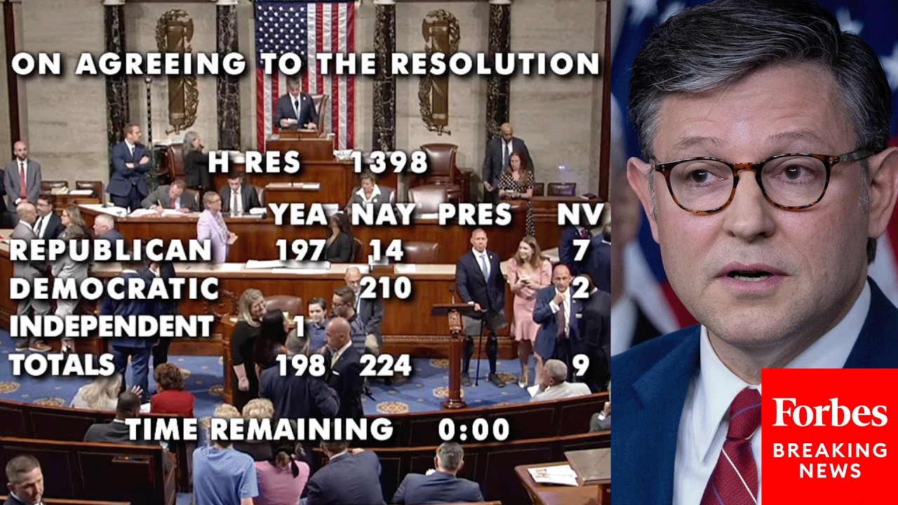 BREAKING NEWS: House GOP-Backed Rules Package Fails Vote Amidst Revolt Over SAVE America Act