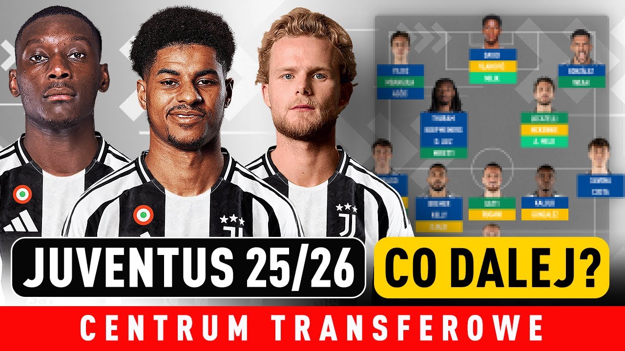 JUVE p&oacute;jdzie po SANCHO i RASHFORDA?! HJULMAND wzmocni ŚRODEK? JUVENTUS w sezonie 2025/26!