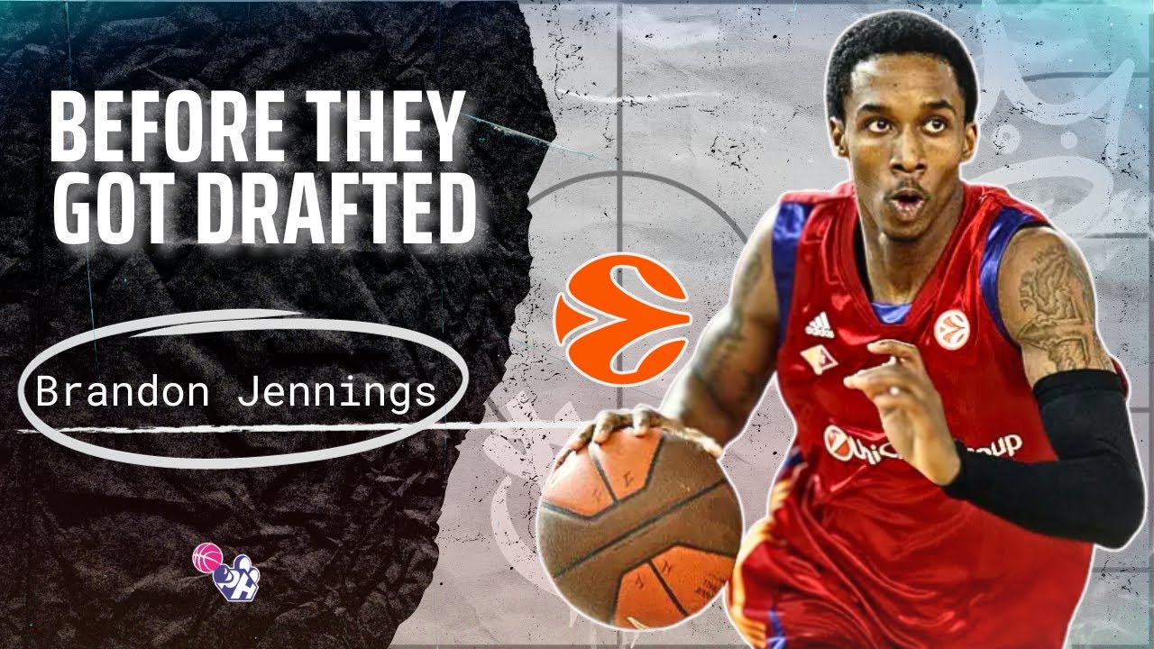 BEFORE THEY GOT DRAFTED: Brandon Jennings ||Lottomatica Roma || SZN 2008/09