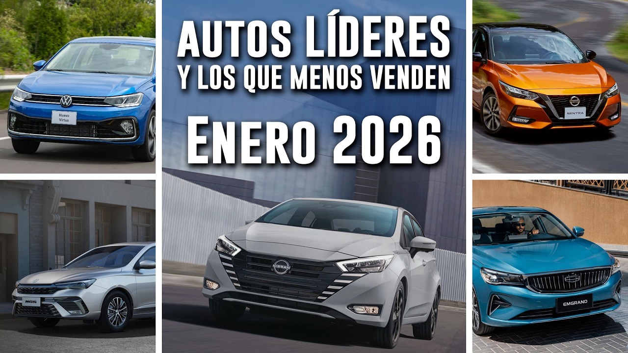 Los AUTOS LÍDERES en sus segmento (hasta 01/2026) | Daniel Chavarría