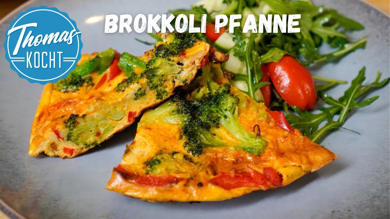 Schnelle Brokkoli Pfanne - Frittata
